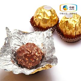 中粮 FERRERO ROCHER费列罗牛奶巧克力制品3粒 37.5g