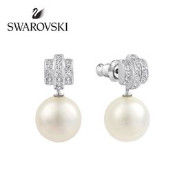 Swarovski 施华洛世奇 珍珠耳钉人造水晶1106454 