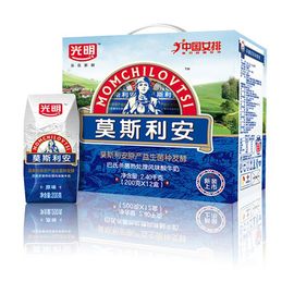 光明 莫斯利安 常温酸奶酸牛奶(原味)200g*12盒 中华老字号