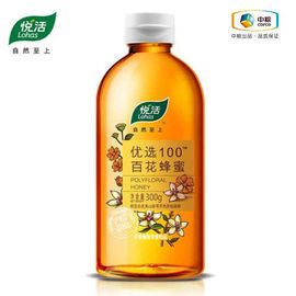 中粮 悦活优选100百花蜂蜜300g 优选产地 天然成熟 安全生产