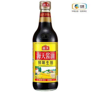 海天 鲜味生抽(瓶装 500ML)