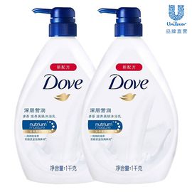 Dove/多芬 【深层营润】滋养美肤沐浴乳1000g*2瓶装