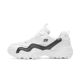 斯凯奇 Skechers情侣鞋D'lites新款时尚熊猫鞋 清新休闲鞋88888001