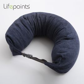 lifepoints/生活易点 日式u枕良品U型 微粒子颈椎护颈枕飞机旅行枕午休午睡u形枕头 