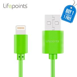 lifepoints/生活易点 买一送一 iPhone苹果数据线    适用于ip5/6/6s/plus/7/8/X