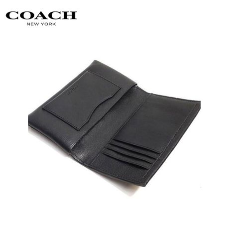 COACH 蔻驰 纯皮钱包手机包 可以放iphone x 洲际速买