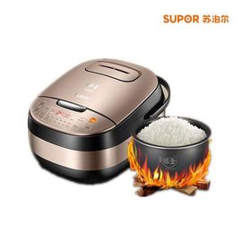 苏泊尔 SUPOR 球釜 内胆 微压烹饪 预约定时电饭煲 金色 CFXB40FC56-75