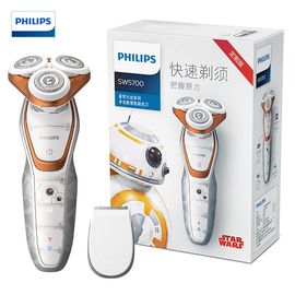 飞利浦 （PHILIPS）男士电动剃须刀星球大战系列剃胡刀胡须刀刮胡刀SW5700/07 BB-8版 