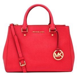 Michael Kors mk 迈克高仕 女士皮质中号杀手包手提单肩斜跨包