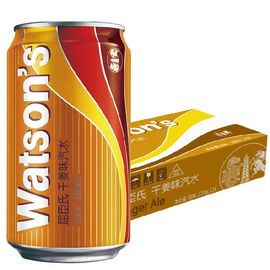 屈臣氏（Watsons）干姜味汽水饮料 330ml*24罐 整箱装