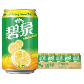 屈臣氏（Watsons）碧泉柠檬茶饮料 330ml*24罐 整箱装