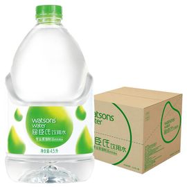 【易购】屈臣氏（Watsons）饮用水（蒸馏制法）4.5L *4桶 整箱