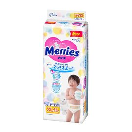 花王（Merries）纸尿裤 XL44片 加大号尿不湿（12-20kg）（日本原装进口）