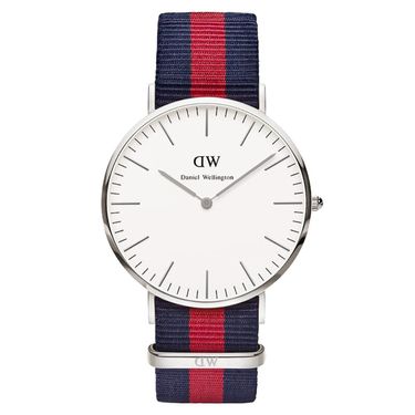 Daniel Wellington 丹尼尔·惠灵顿 DW男士腕表 英伦风格系列 尼龙表带 表盘直径40mm