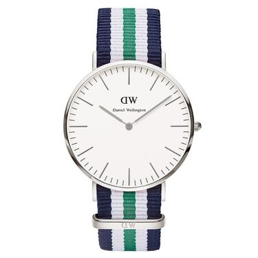 Daniel Wellington 丹尼尔·惠灵顿 DW男士腕表 英伦风格系列 尼龙表带 表盘直径40mm